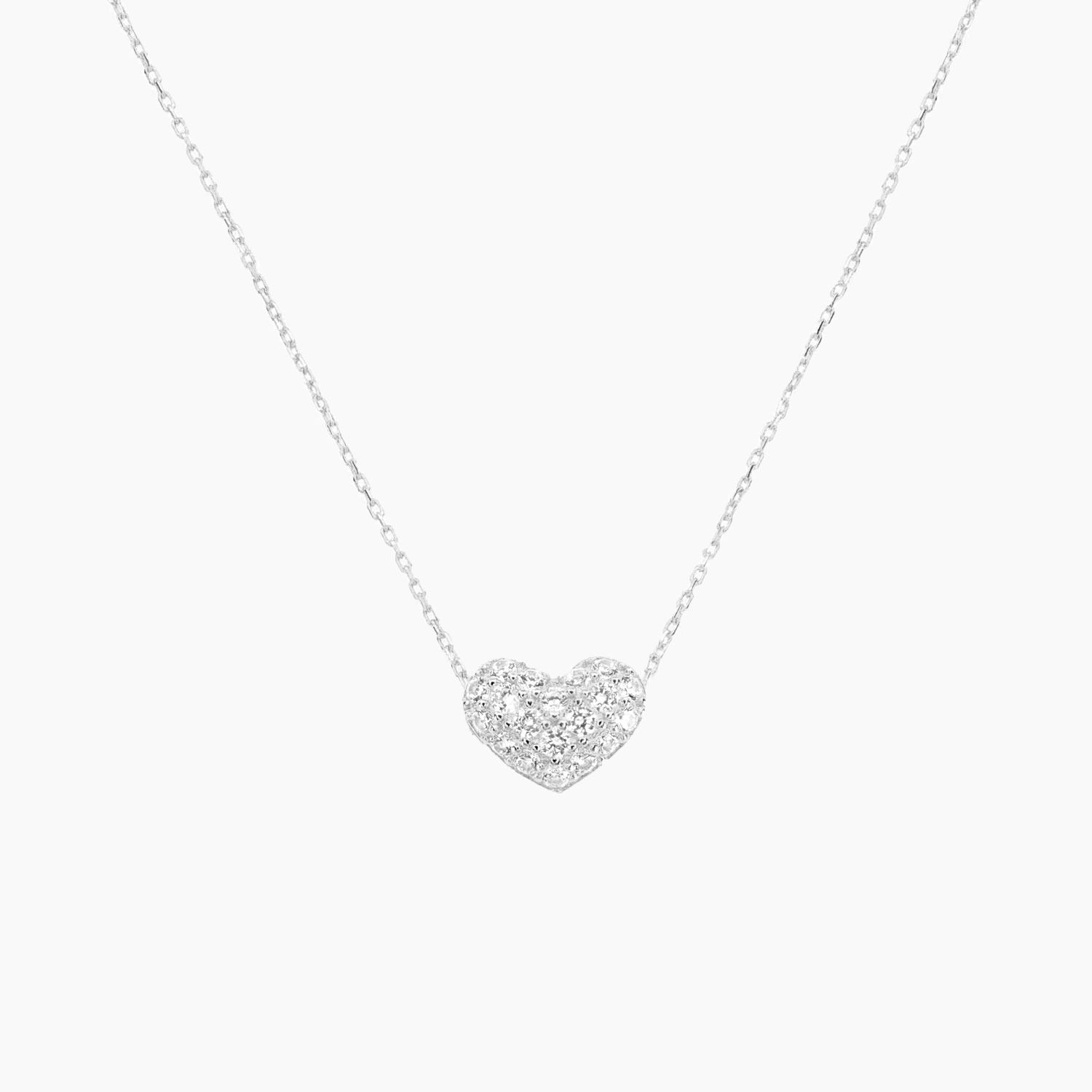 Valentina Corded Heart Necklace