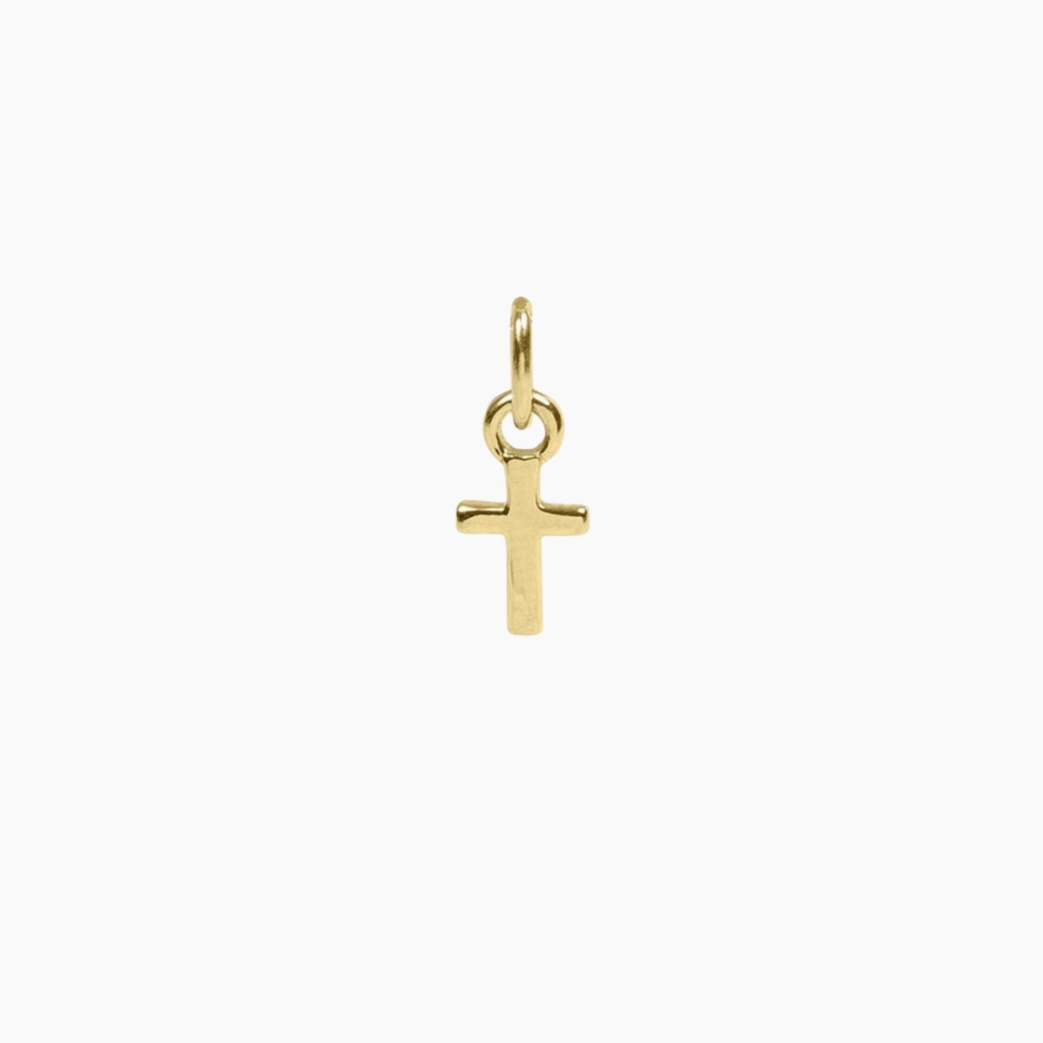 Roma Cross Charm (Gold)