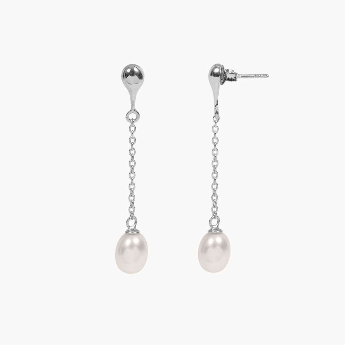 Designer pearl 2025 drop earrings