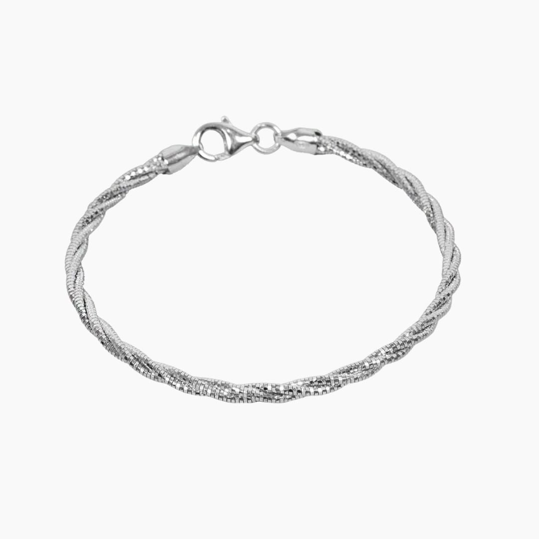 Bella Sparkling Silver Bracelet