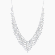 Silk Collection Silver Princess Necklace