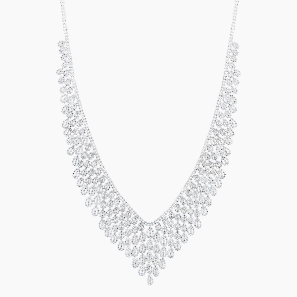 Silk Collection Silver Princess Necklace