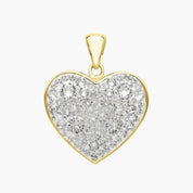 Crystal Collection Pendants Gold Swarovski Crystal Heart Pendant (Gold)