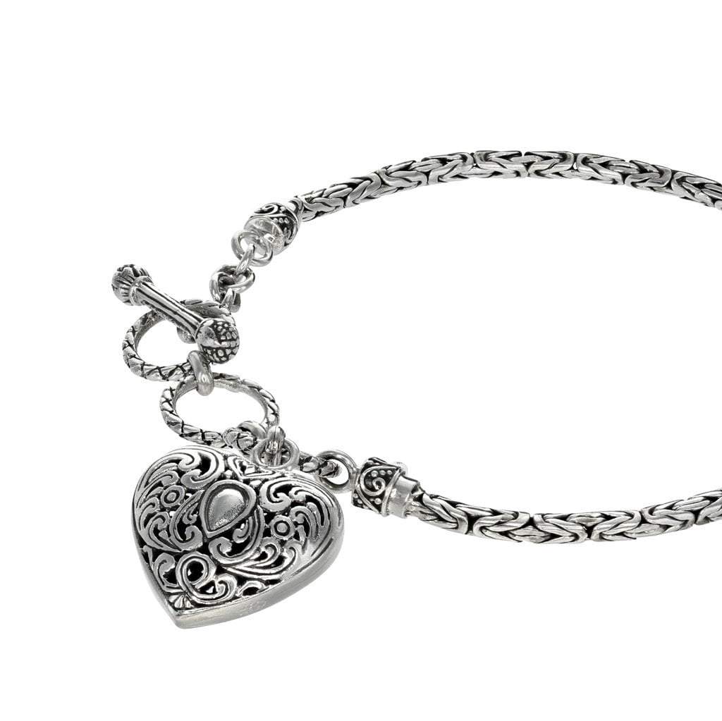 Stunning Sterling Silver hot Bracelet, Made in Bali ,