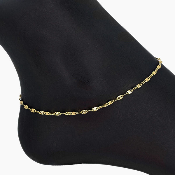 Eros Milano Anklets Giovanna Anklet - Gold