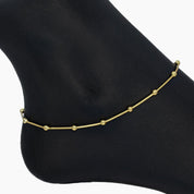 Eros Milano Anklets Palla Station Anklet - Gold