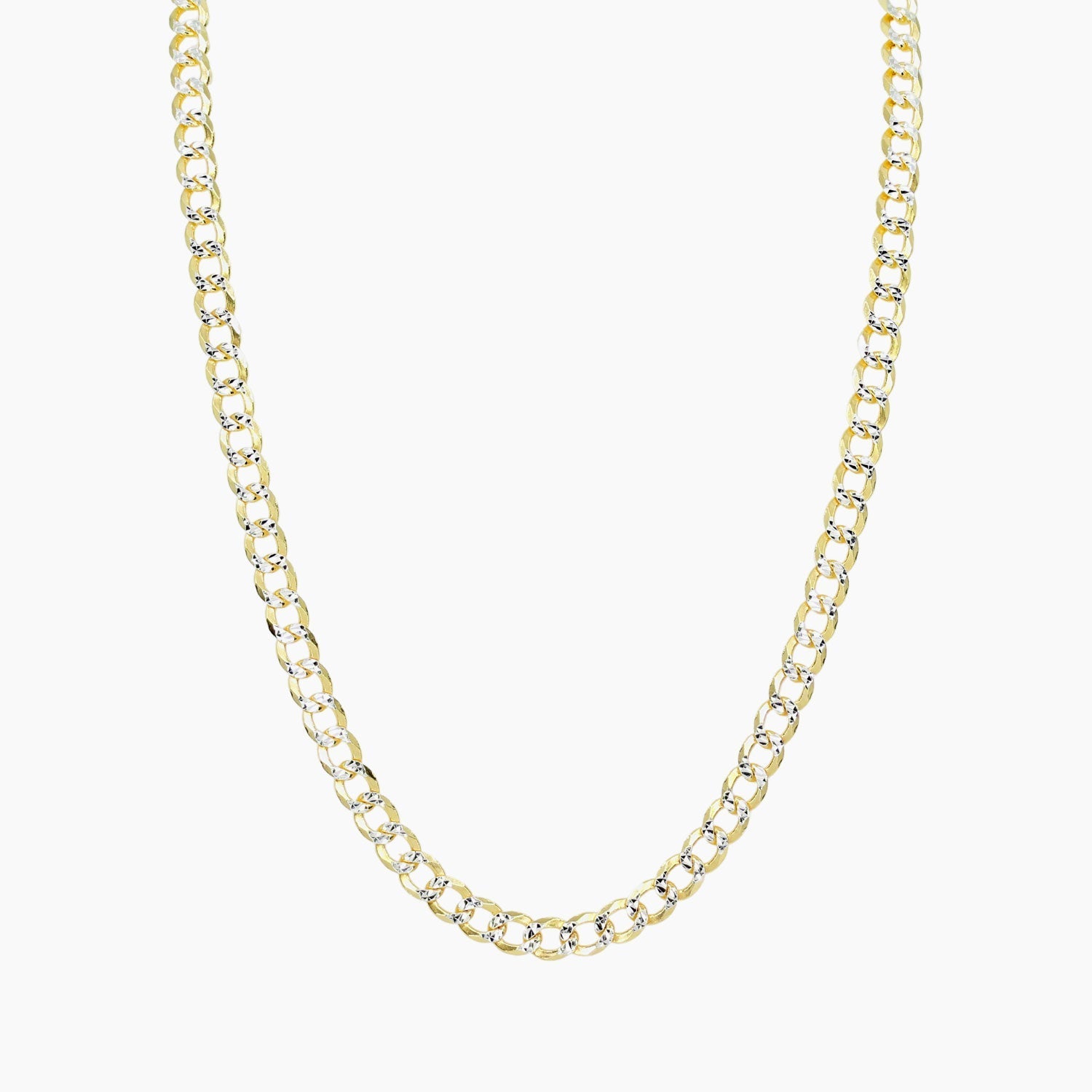 Valente Unisex Curb Chain (Gold)