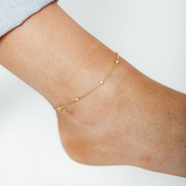 Grace Blooms Anklet Christina Anklet (Gold)