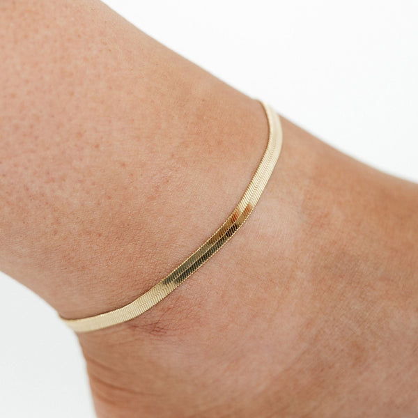 Grace Blooms Anklet Harlow Anklet (Gold)