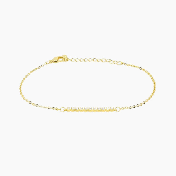 Grace Blooms Bracelets Charlotte CZ Bracelet (Gold)