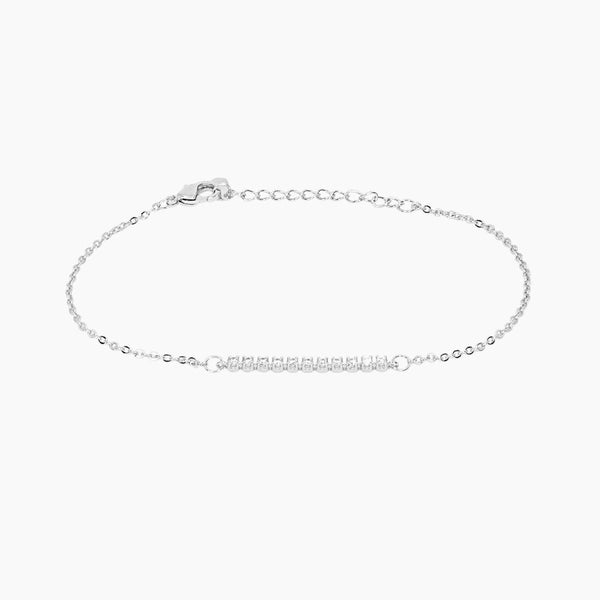 Grace Blooms Bracelets Charlotte CZ Bracelet (Silver)