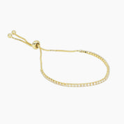 Grace Blooms Bracelets Gold Tennis Bracelet (Gold)