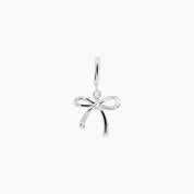 Grace Blooms Charm Silver Bow Charm (Silver)