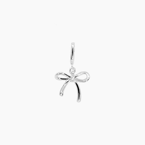 Grace Blooms Charm Silver Bow Charm (Silver)