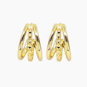 Grace Blooms Earrings Gold Abigail Earrings (Gold)