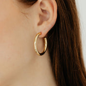 Grace Blooms Earrings Gold Ella Earrings Medium (Gold)