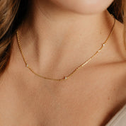 Grace Blooms Necklace Gold Christina Necklace (Gold)