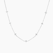 Grace Blooms Necklace Nova Station Necklace (Silver)