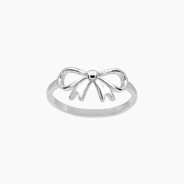 Grace Blooms Rings 6 Bow Ring (Silver)