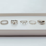 Grace Blooms Rings Luna Ring (Silver)