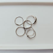 Grace Blooms Rings Luna Ring (Silver)