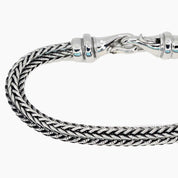 Italgem Steel Bracelets,Men's Italgem Stainless Steel Grano Wheat Men's Bracelet