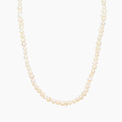 Ocean Collection Necklaces Baroque Freshwater Pearl Necklace in Silver