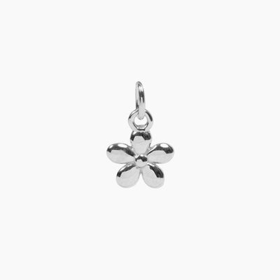 Roma Charm Collection Pendant Silver Roma Flower Charm (Silver)