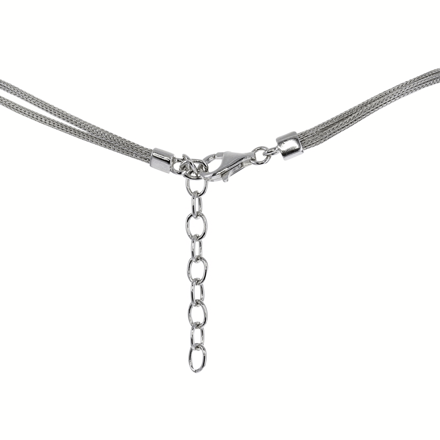 Private Collection Lariat-Style 4-Tassel Necklace, Finished in Rhodium