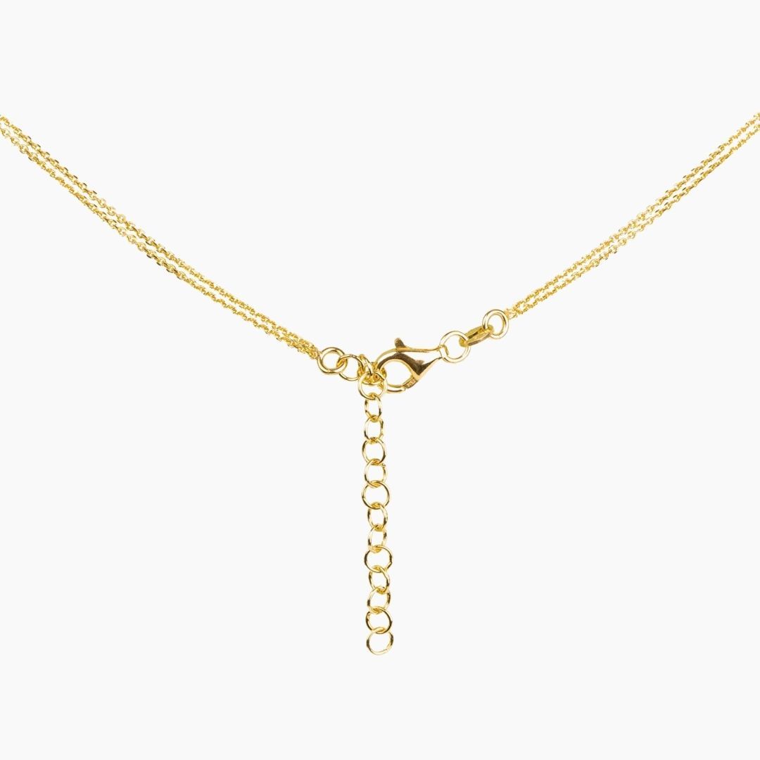 Buy Off-White Paperclip Necklace 'Gold' - OWOB034R21MET0017600